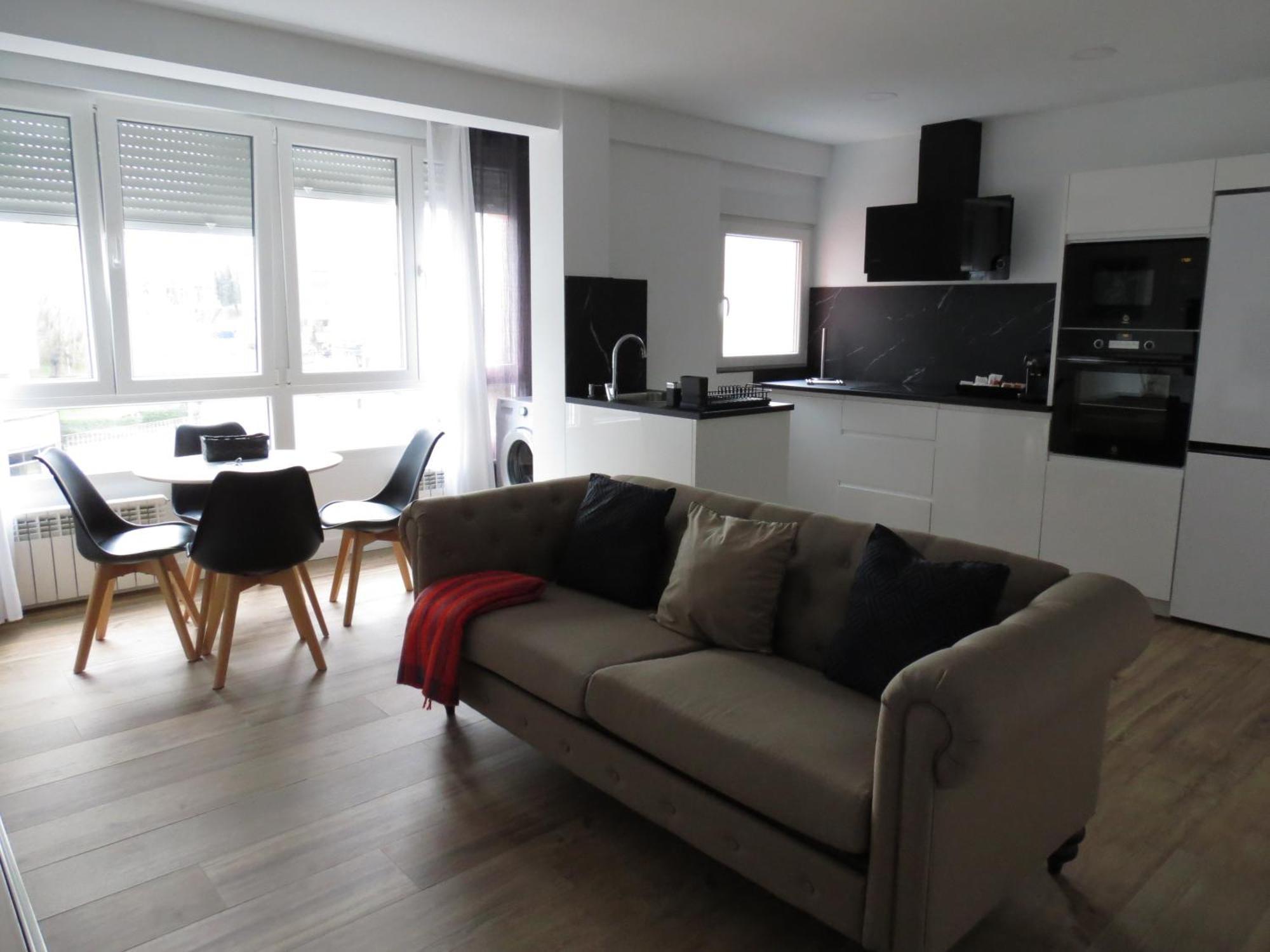 Apartamento Aires Del Norte, Con Ascensor Y Wifi Gratis Santander Bagian luar foto