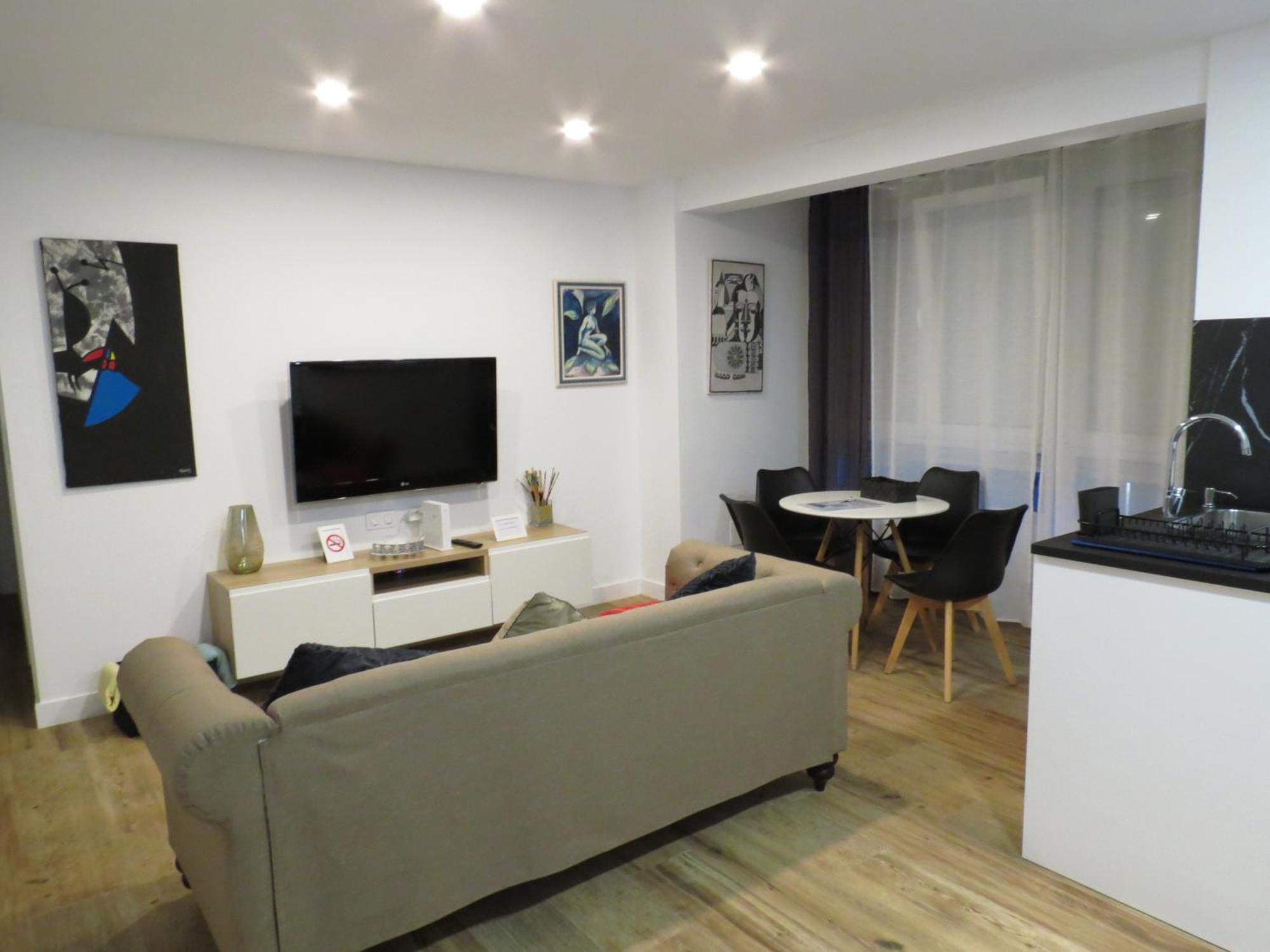 Apartamento Aires Del Norte, Con Ascensor Y Wifi Gratis Santander Bagian luar foto